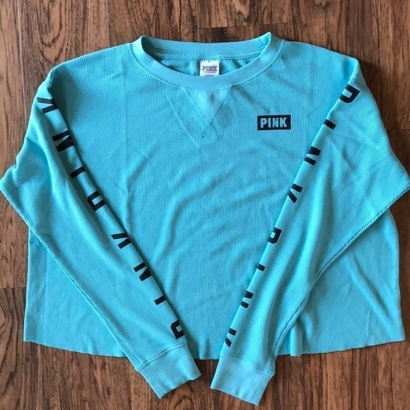 VS PINK Thermal Crop Top - Picture 1 of 5